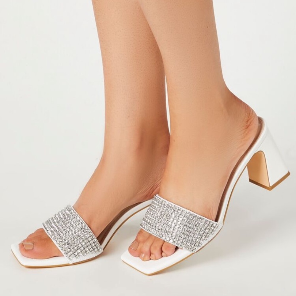 Rhinestone heels